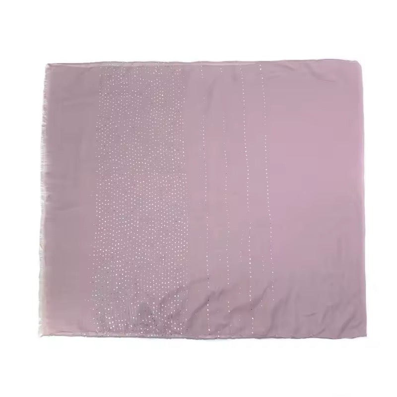 Women Glimmer Shiny Women Hijab Scarf Muslim Long Scarves Light Weight