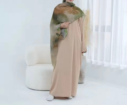 Women Closed Abaya Luxury Modest Clothing