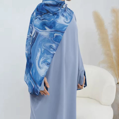 Women Closed Abaya Luxury Modest Clothing