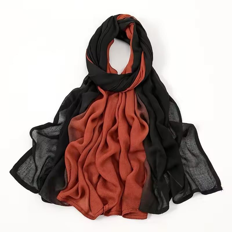 Women Silk Satin Scarf Hijab Women Soft Large Wrap