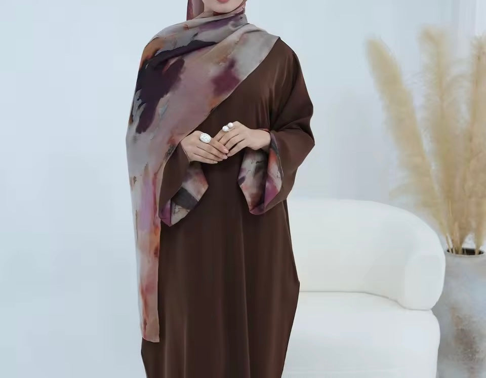 Women Closed Abaya Luxury Modest Clothing