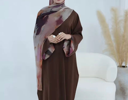 Women Closed Abaya Luxury Modest Clothing