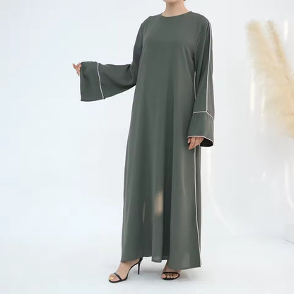 Women Closed Abaya Luxury Modest Clothing