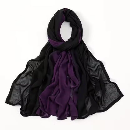 Women Silk Satin Scarf Hijab Women Soft Large Wrap