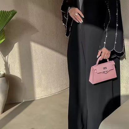 Women Black Abaya Modest Clothing Women Closed Abaya