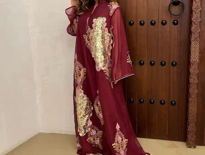 Women Luxury Abaya Modest Clothing