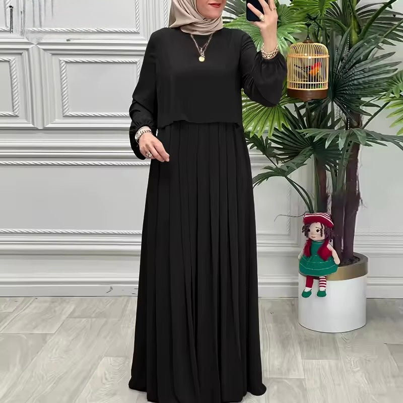 Women Closed Abaya Luxury Modest Clothing