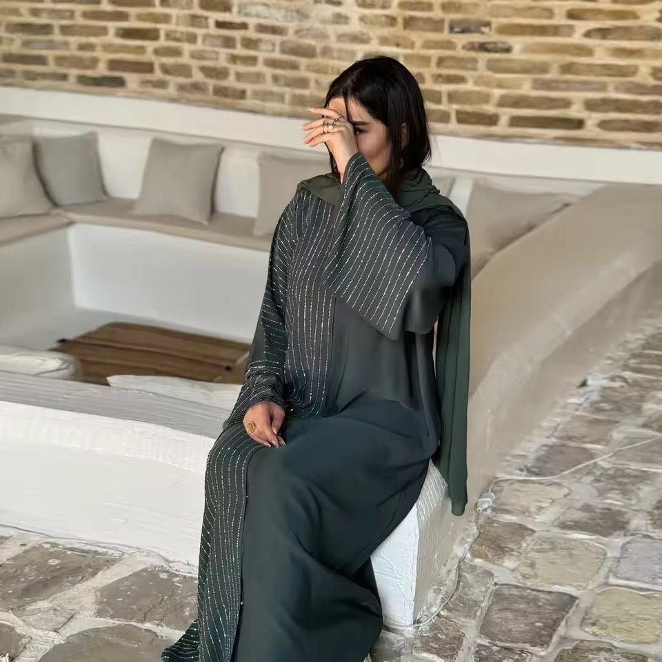 Women Black Abaya Modest Clothing Women Closed Abaya