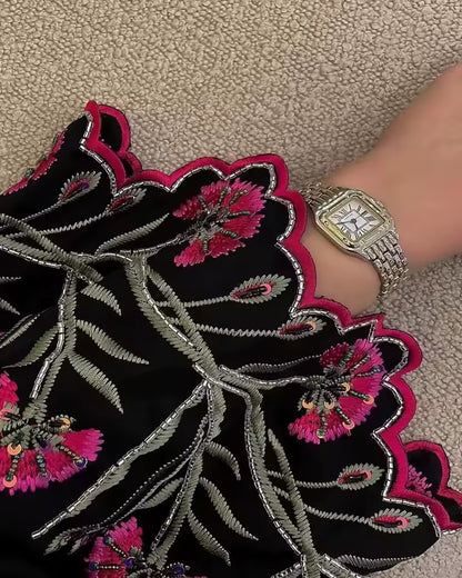 Split Women Black Abaya Modest Clothing Women Split Coat Abaya