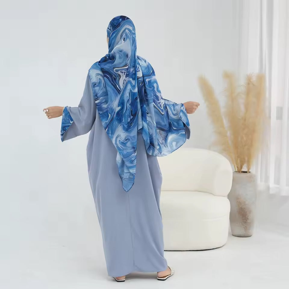 Women Closed Abaya Luxury Modest Clothing