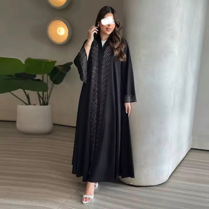 Women Black Abaya Modest Clothing Women Closed Abaya