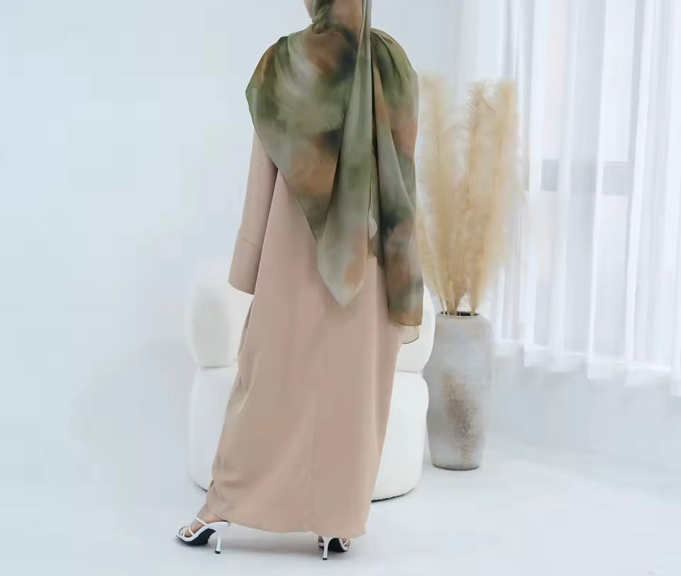 Women Closed Abaya Luxury Modest Clothing