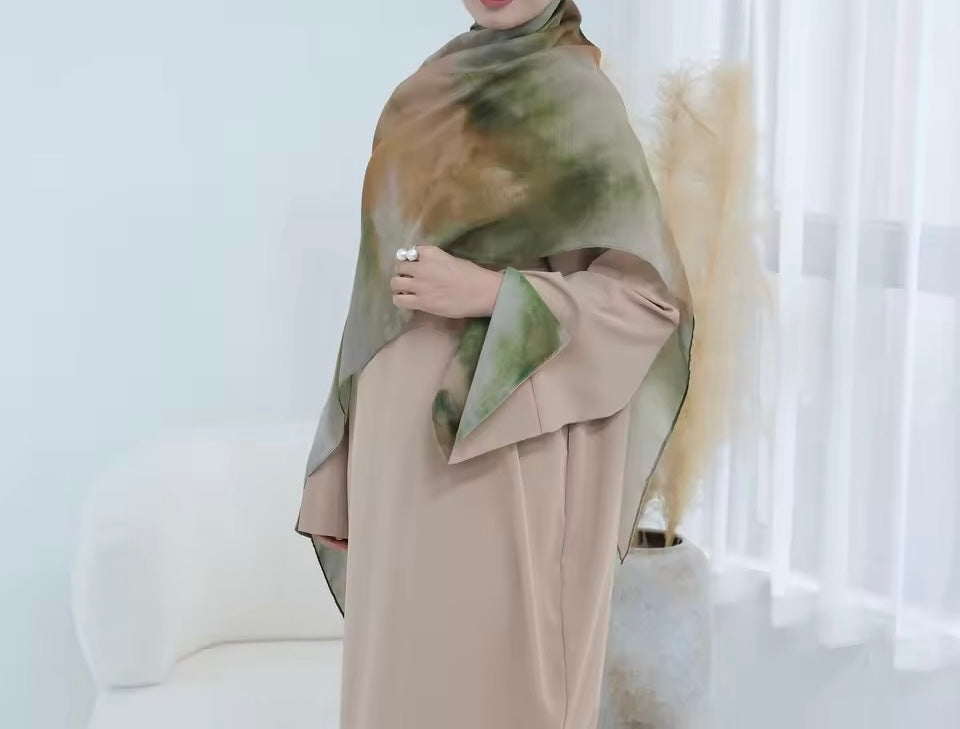 Women Closed Abaya Luxury Modest Clothing