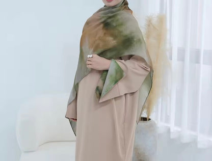 Women Closed Abaya Luxury Modest Clothing