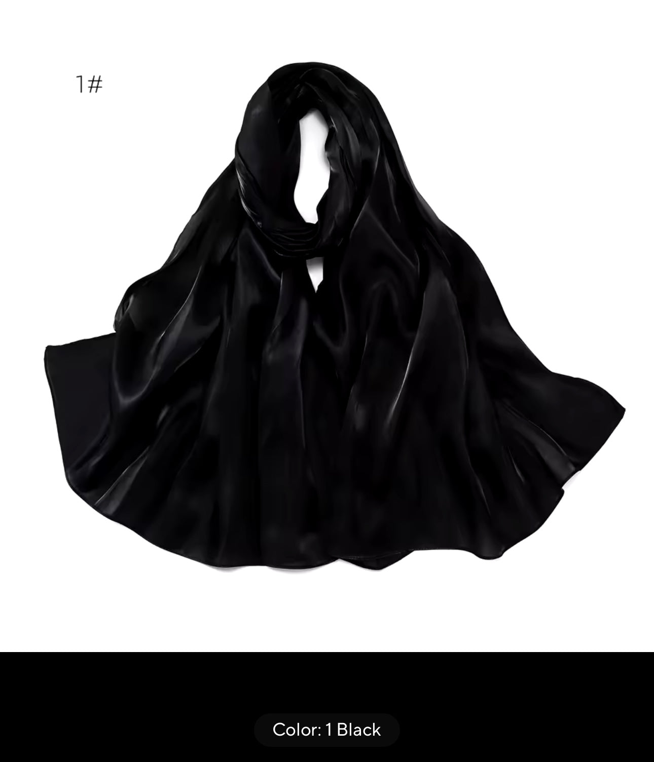 Women Glimmer Shiny Women Hijab Scarf Muslim Long Scarves Light Weight