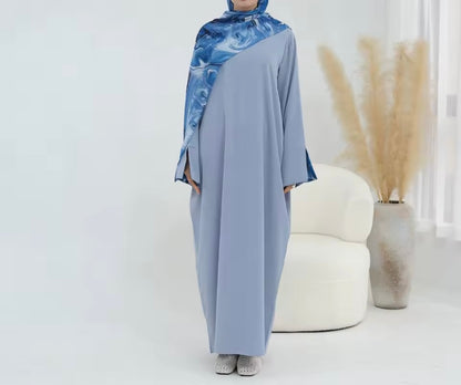 Women Closed Abaya Luxury Modest Clothing