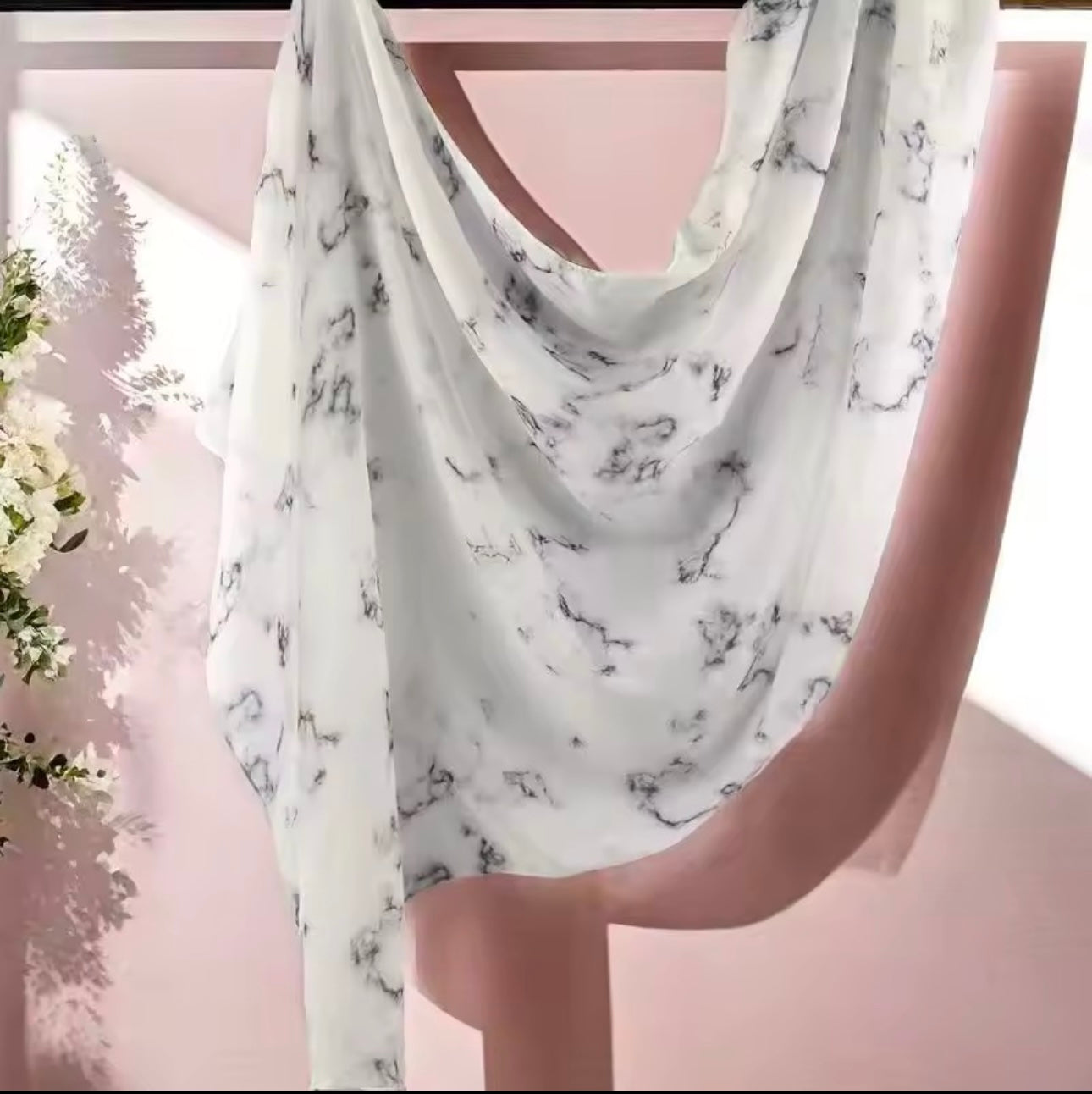 Women Silk Satin Scarf Hijab Women Soft Large Wrap