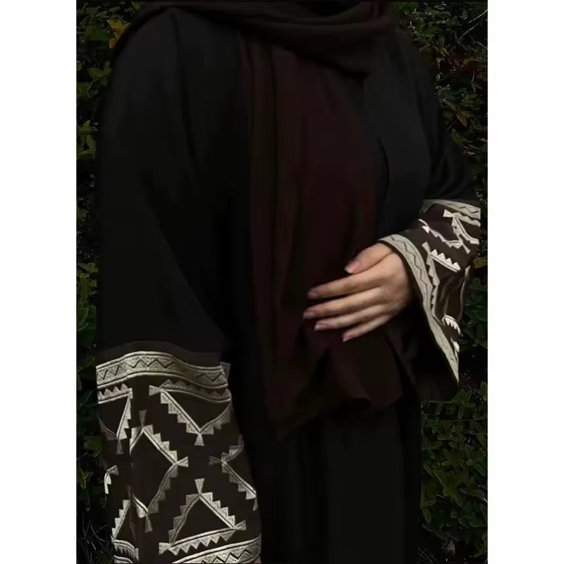Women Black Abaya Modest Clothing Women Closed Abaya