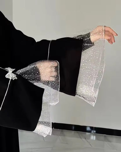 Women Black Abaya Modest Clothing Women Closed Abaya