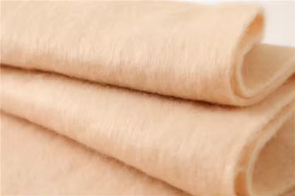 Men Wool & Women Woollen Cashmere Touch Scarf - Warm Fringe Shawl