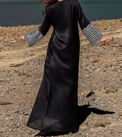 Women Black Abaya Modest Clothing Women Closed Abaya