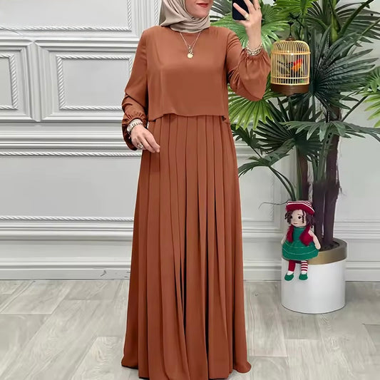 Women Closed Abaya Luxury Modest Clothing