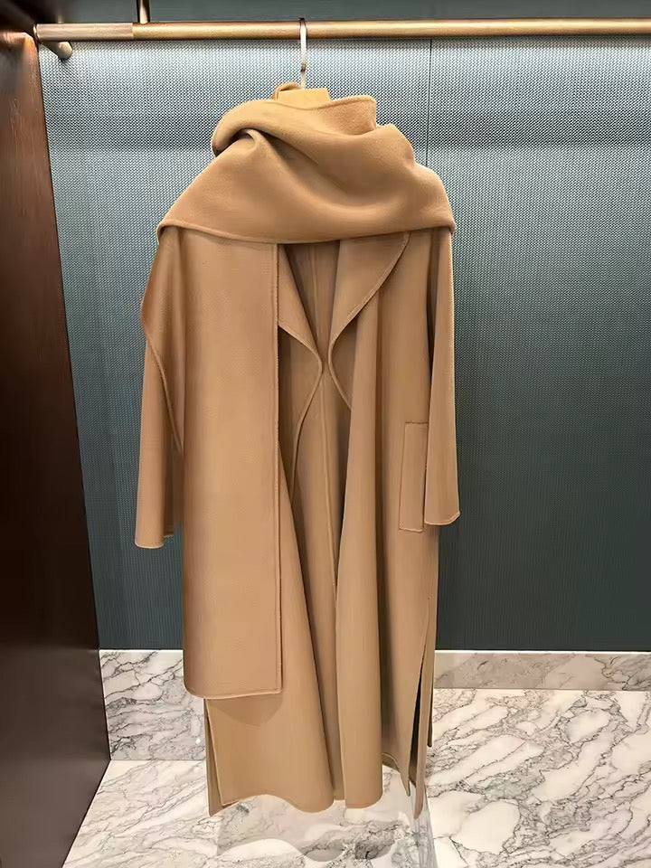 Women Luxury Cape Modest Clothing with Scarf