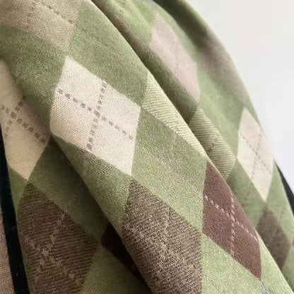 Women Luxurious Cashmere Touch Scarf - Warm Fringe Shawl