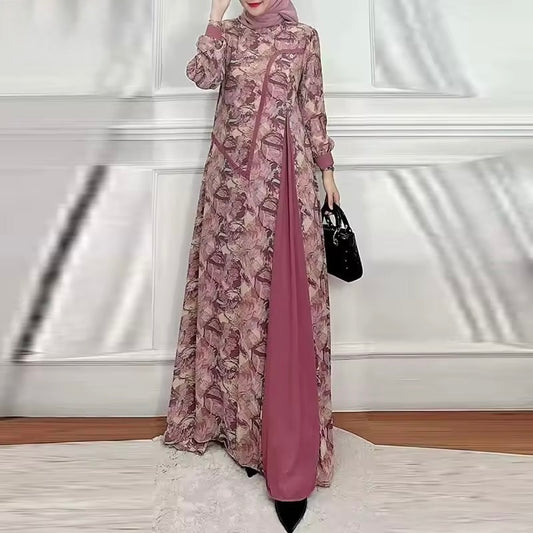 Women Closed Abaya Luxury Modest Clothing