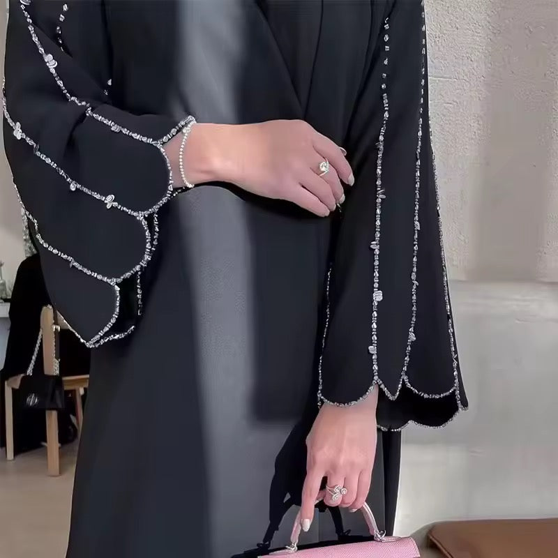 Women Black Abaya Modest Clothing Women Closed Abaya