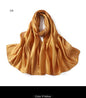 Women Glimmer Shiny Women Hijab Scarf Muslim Long Scarves Light Weight