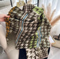 Women Luxurious Cashmere Touch Scarf - Warm Fringe Shawl