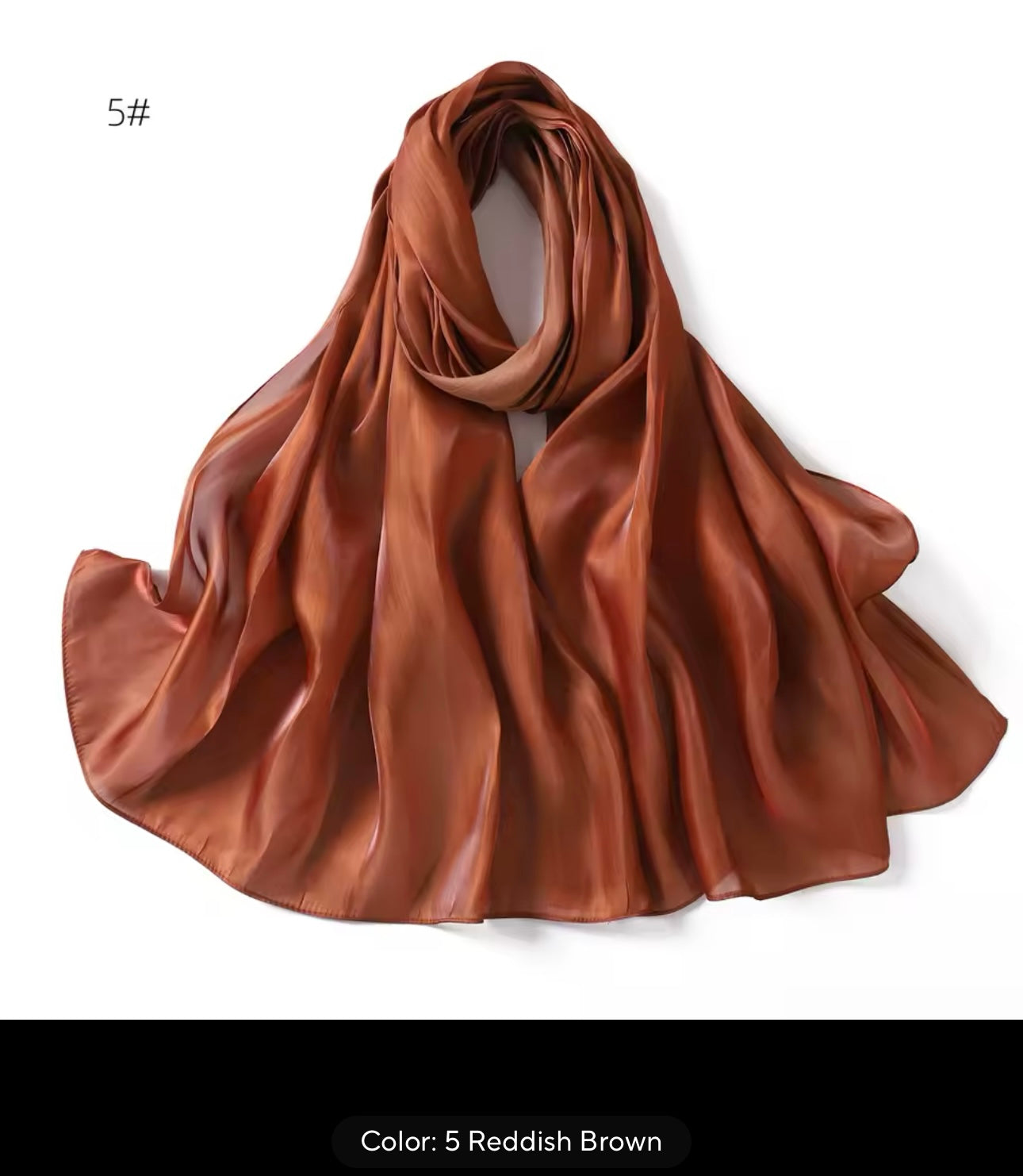 Women Glimmer Shiny Women Hijab Scarf Muslim Long Scarves Light Weight
