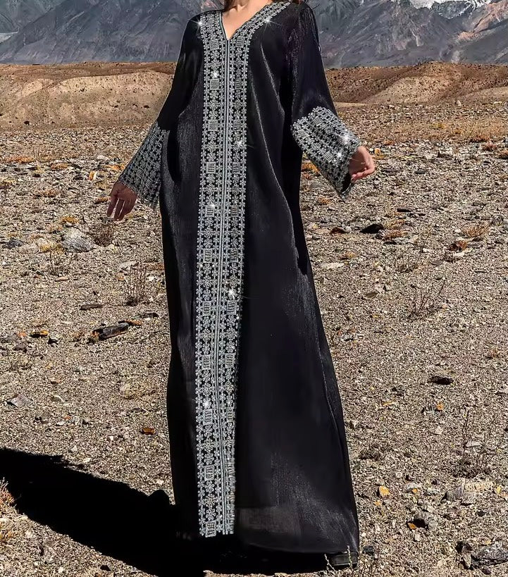 Women Black Abaya Modest Clothing Women Closed Abaya