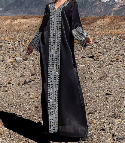 Women Black Abaya Modest Clothing Women Closed Abaya