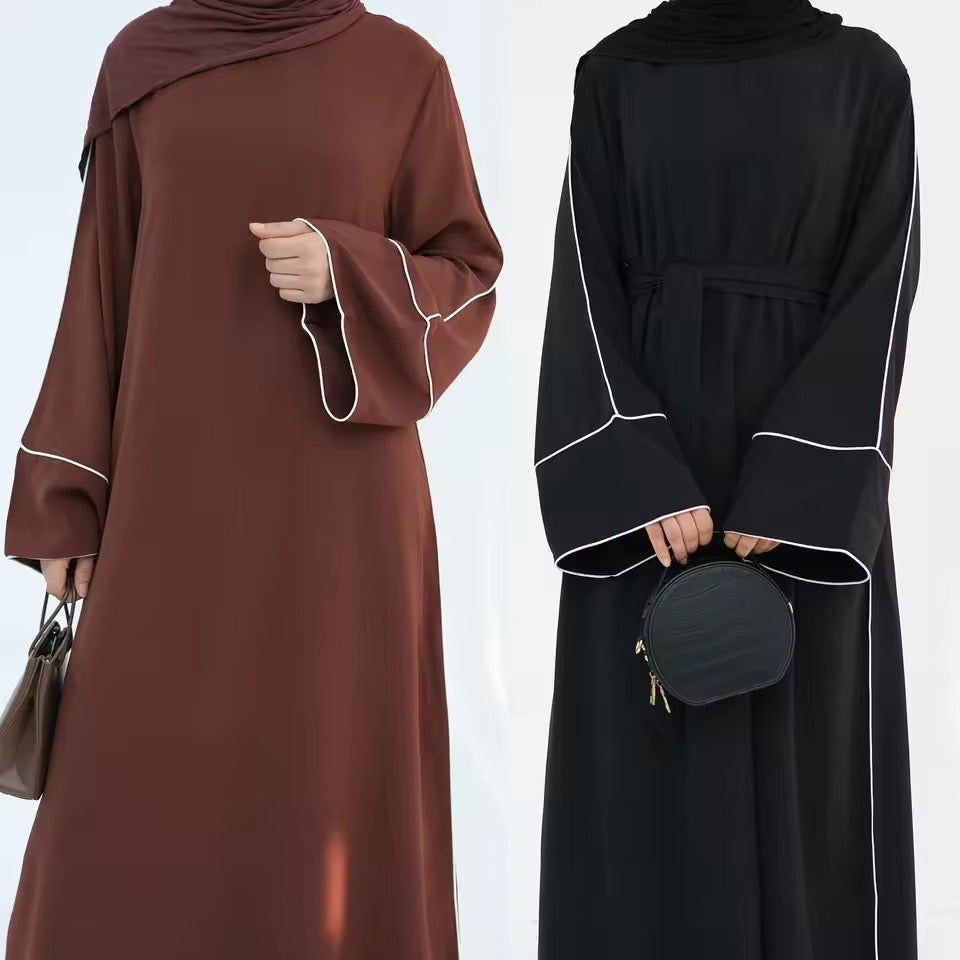 Women Closed Abaya Luxury Modest Clothing
