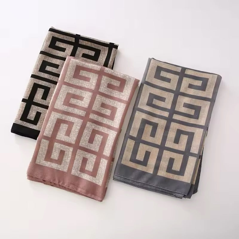 Women Silk Satin Scarf Foulard Hijab Women Soft Large Wrap