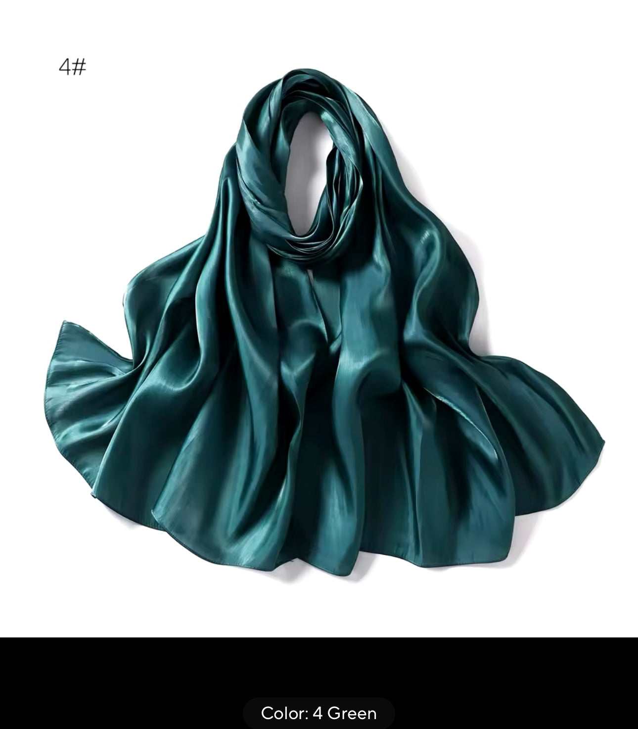 Women Glimmer Shiny Women Hijab Scarf Muslim Long Scarves Light Weight
