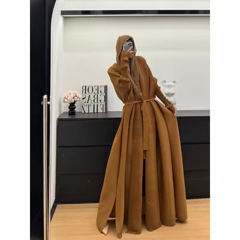 Women Luxury Cape Modest Clothing