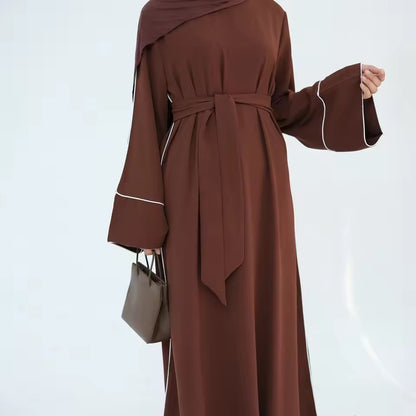 Women Closed Abaya Luxury Modest Clothing