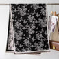 New Luxury Women Floral Double Sided Cashmere Touch Scarf - Warm Fringe Pashmina Shawl Bufanda UK