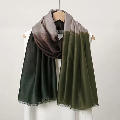 Women Silk Satin Scarf Hijab Women Soft Large Wrap