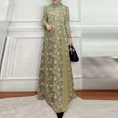 Women Closed Abaya Luxury Modest Clothing