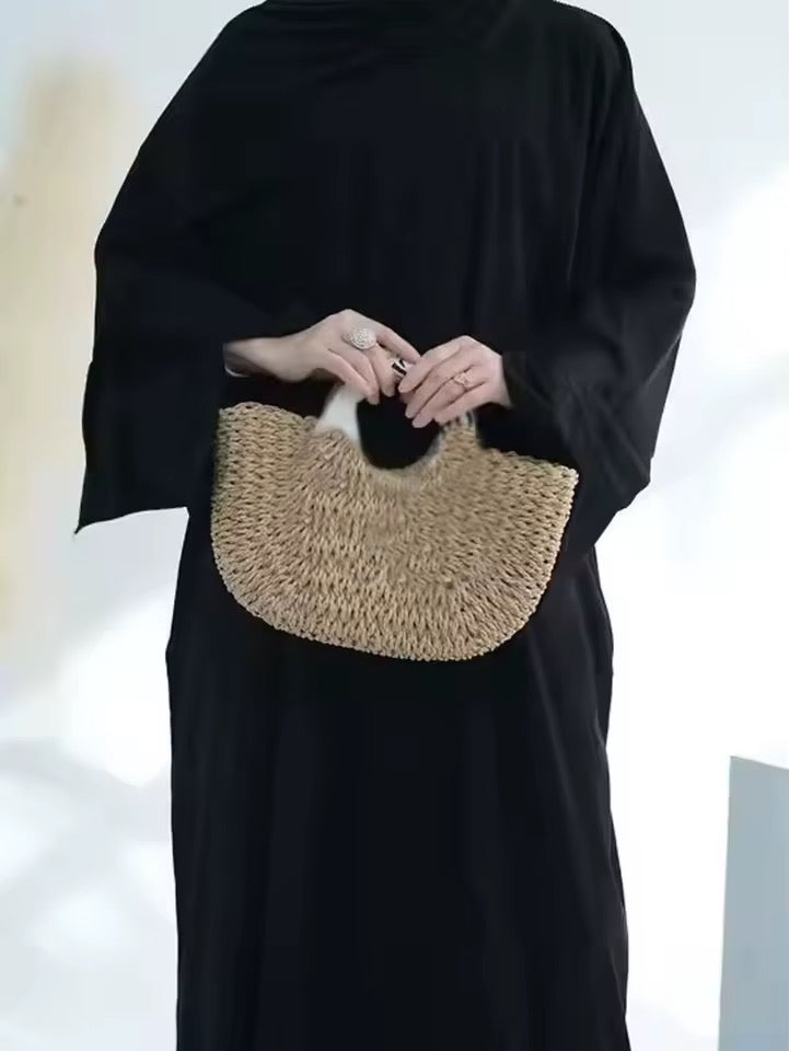 Women Closed Abaya Luxury Modest Clothing