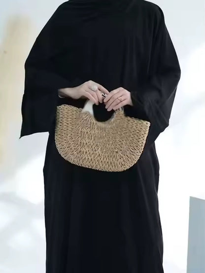 Women Closed Abaya Luxury Modest Clothing