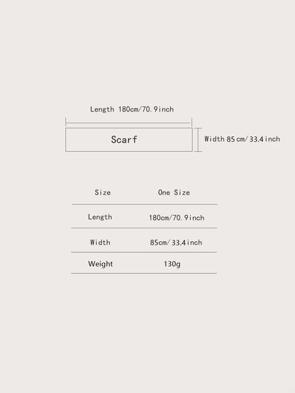 Women Embroidered Scarf Elegant and Versatile for Women Floral Long Shawl