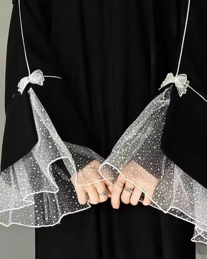 Women Black Abaya Modest Clothing Women Closed Abaya