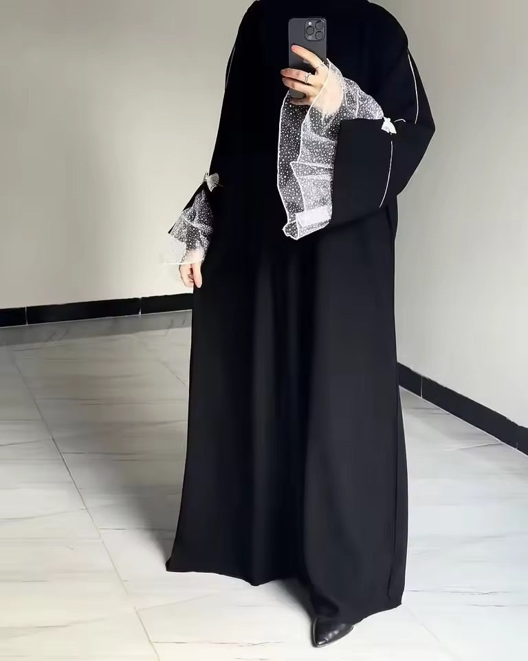 Women Black Abaya Modest Clothing Women Closed Abaya