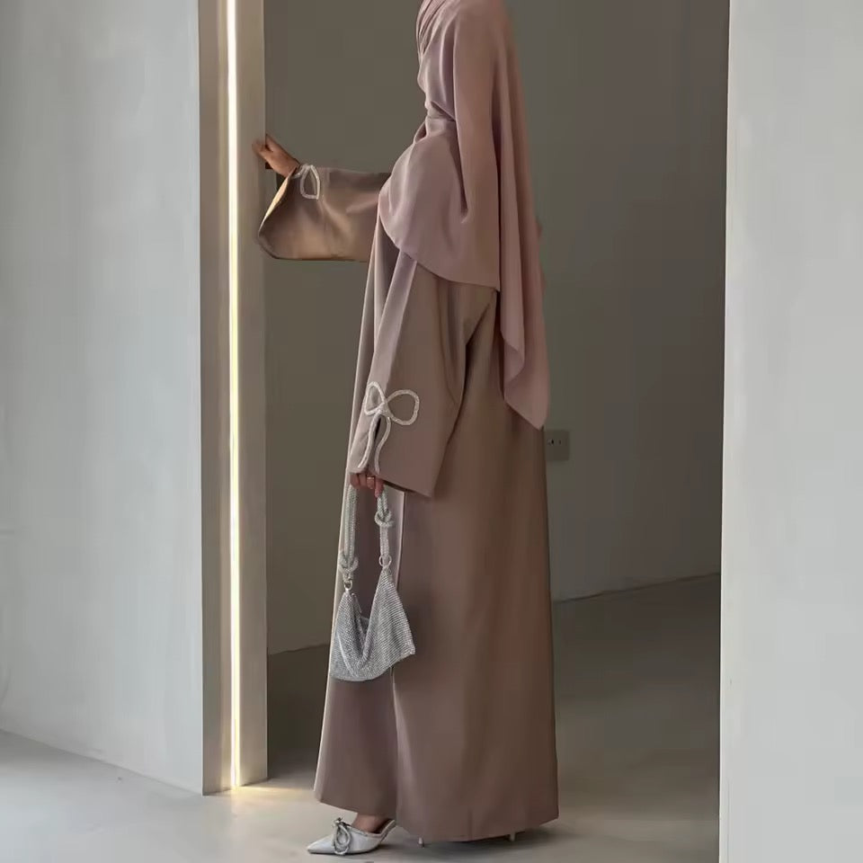 Women Closed Abaya Luxury Modest Clothing