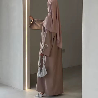 Women Closed Abaya Luxury Modest Clothing